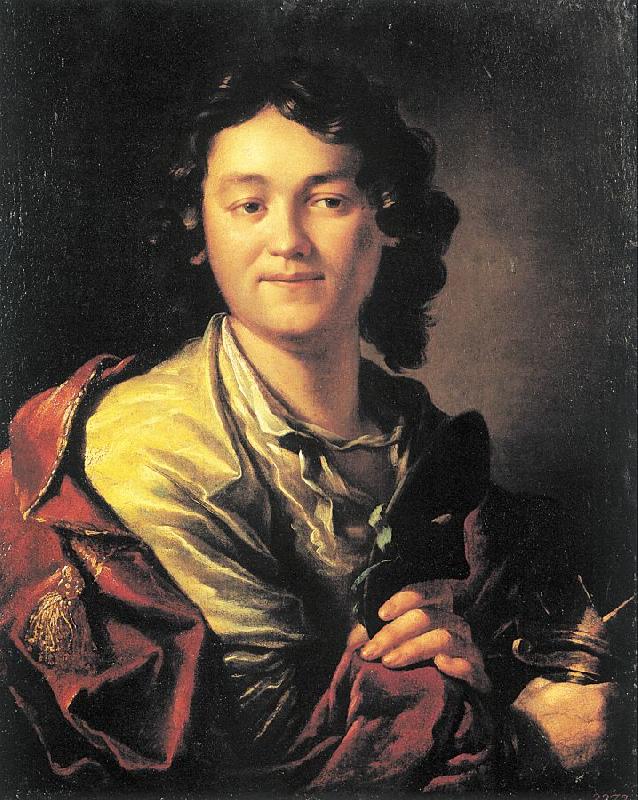 Losenko, Anton Portrait of Fiodor Volkov Sweden oil painting art